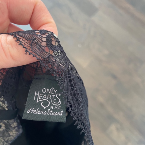 Venice Babydoll with Lace Cups (NWOT) by Only Heart *Black - Picture 7 of 7